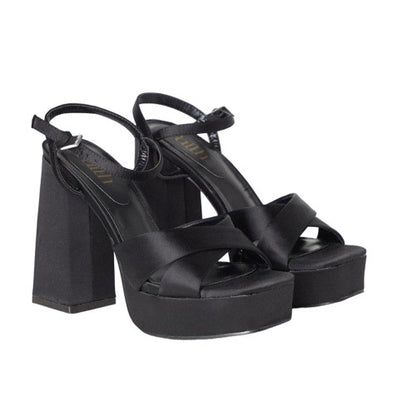 Front - Faith Womens/Ladies Olivia High Block Heel Sandals