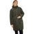 Front - Dorothy Perkins Womens/Ladies Padded Longline Parka