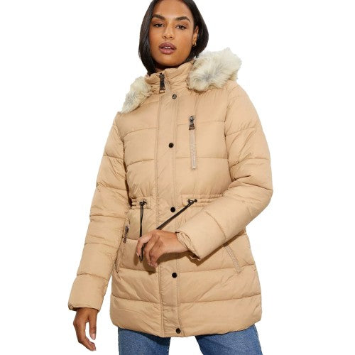 Dorothy Perkins Womens/Ladies Faux Fur Hood Padded Jacket