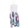 Front - Ladies/Womens Floral And Paisley Printed 3 In 1 Summer Dress/Skirt