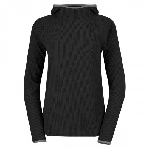 Front - Eddie Bauer Womens/Ladies Quest Pro Grid Fleece Hoodie