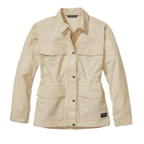 Front - Eddie Bauer Womens/Ladies Trekking Shirt Jacket