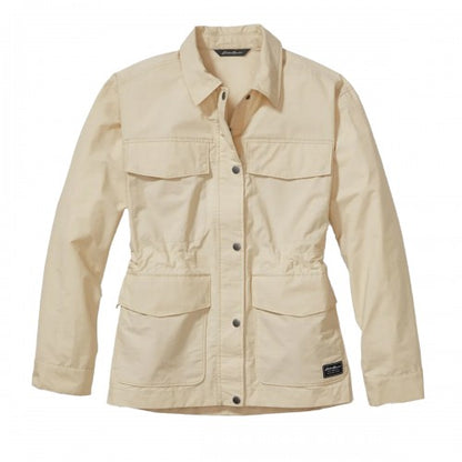 Front - Eddie Bauer Womens/Ladies Trekking Shirt Jacket