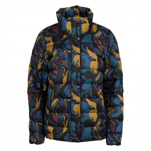 Front - Eddie Bauer Womens/Ladies Stratustherm Abstract Down Jacket