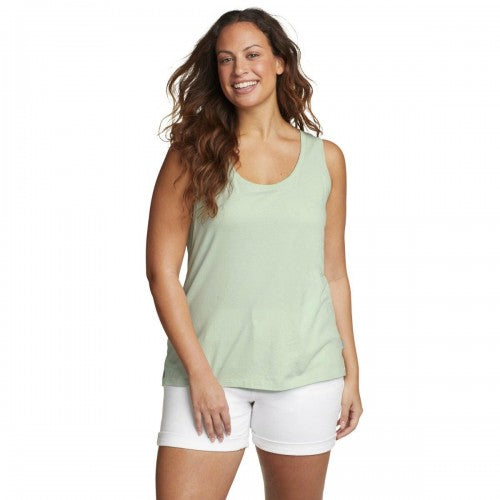 Front - Eddie Bauer Womens/Ladies Everyday Essentials Scoop Neck Sleeveless Tank Top