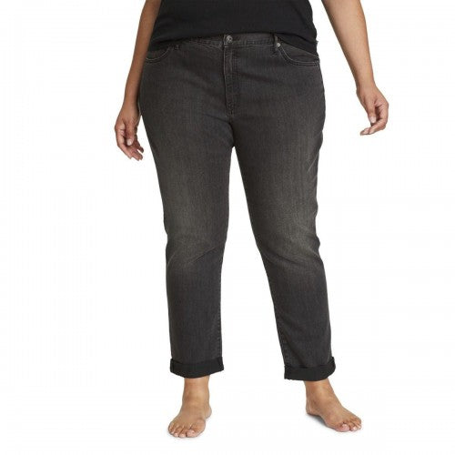 Front - Eddie Bauer Womens/Ladies Boyfriend Jeans