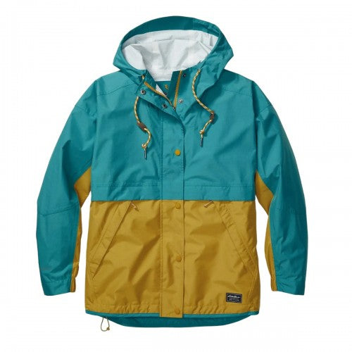 Front - Eddie Bauer Womens/Ladies Rainpac Colour Block Waterproof Jacket