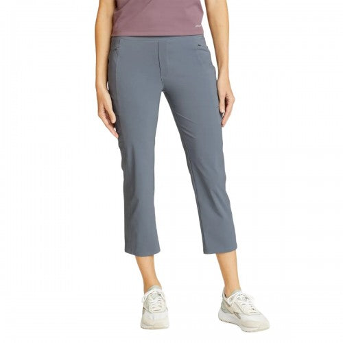 Front - Eddie Bauer Womens/Ladies Incline Utility Capri Trousers