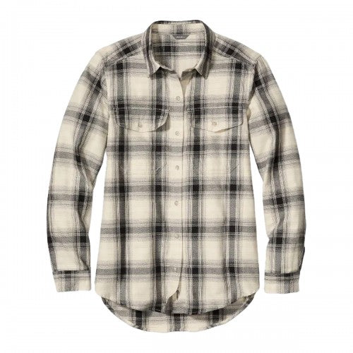 Front - Eddie Bauer Womens/Ladies Fremont Block Check Flannel Shirt