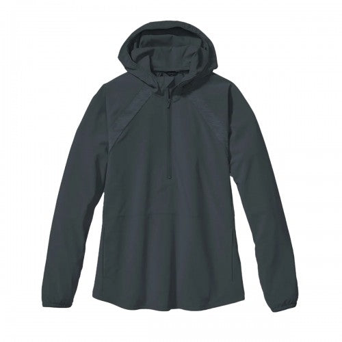 Front - Eddie Bauer Womens/Ladies Resolution Hybrid Tech Half Zip Hoodie