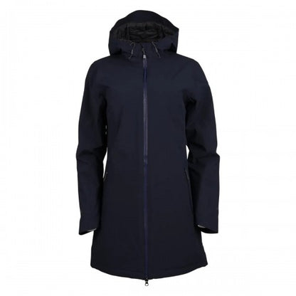 Front - Eddie Bauer Womens/Ladies Cloud Cap Stretch Insulated Trench Coat