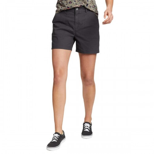 Front - Eddie Bauer Womens/Ladies Adventure Ripstop Shorts