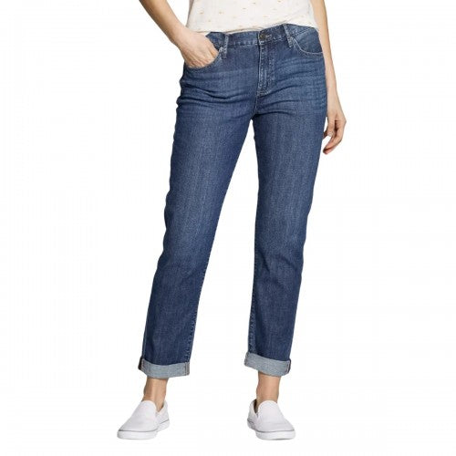 Front - Eddie Bauer Womens/Ladies Boyfriend Jeans