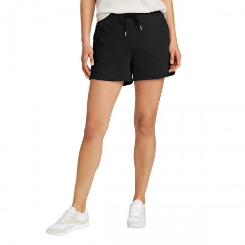 Front - Eddie Bauer Womens/Ladies Cozy Camp Fleece Shorts