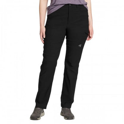 Front - Eddie Bauer Womens/Ladies Guide High Rise Waterproof Trousers