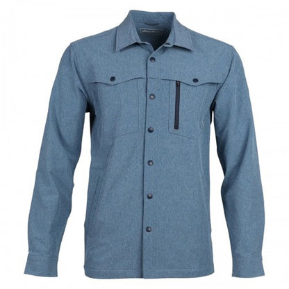 Front - Eddie Bauer Mens Acclivity Shirt Jacket