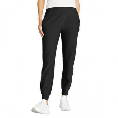 Front - Eddie Bauer Womens/Ladies Trail Tight Jogging Bottoms