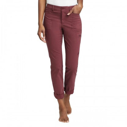 Front - Eddie Bauer Womens/Ladies Guides Day Off Straight Chinos