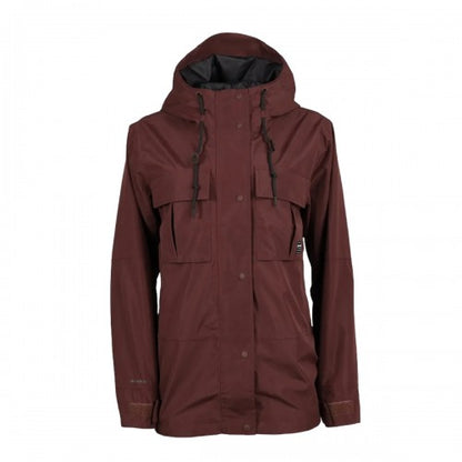Front - Eddie Bauer Womens/Ladies Rainfoil Utility Jacket