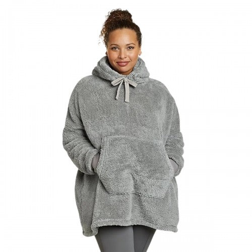 Front - Eddie Bauer Womens/Ladies Quest Plush Hoodie Blanket