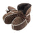 Front - Eastern Counties Leather Baby Sheepskin Lace Tie Booties