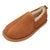 Front - Eastern Counties Leather Mens Sheepskin Lined Hard Sole Slippers