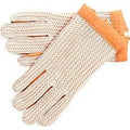 Tan - Back - Eastern Counties Leather Mens Crochet Driving Gloves