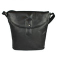 Front - Eastern Counties Leather Womens/Ladies Demi Handbag With Rounded Flap