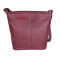 Front - Eastern Counties Leather Womens/Ladies Erica Handbag With Metal Detail