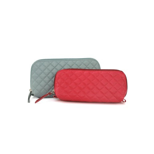 Front - Eastern Counties Leather Alivia Cosmetic Case (Pack Of 2)