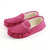 Front - Eastern Counties Leather Womens/Ladies Bethany Berber Suede Moccasins