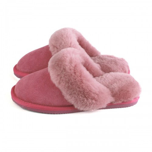 Front - Eastern Counties Leather Womens/Ladies Grace Sheepskin Slippers