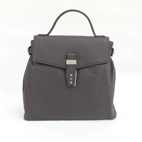 Front - Eastern Counties Leather Katrina Leather Buckle Detail Handbag