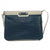 Front - Eastern Counties Leather Crocodile Print Leather Handbag