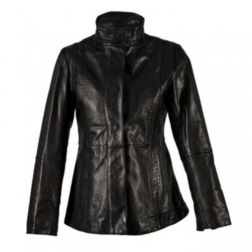 Front - Eastern Counties Leather Womens/Ladies Leather Jacket
