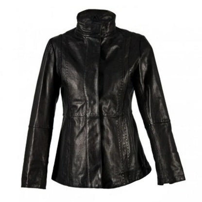 Front - Eastern Counties Leather Womens/Ladies Leather Jacket