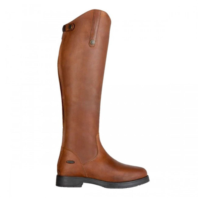 Front - Moretta Childrens/Kids Ventura Leather Long Riding Boots