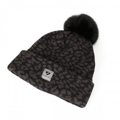 Front - Aubrion Unisex Adult Fleece Lined Bobble Beanie