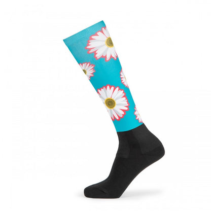 Front - Aubrion Childrens/Kids Hyde Park Daisy Knee High Socks