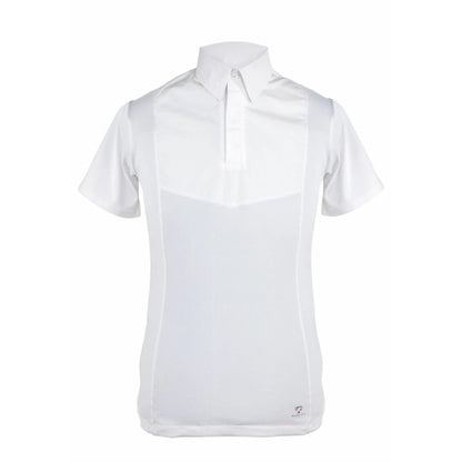 Front - Aubrion Mens Tie Keeper Short-Sleeved Shirt