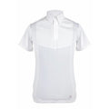 Front - Aubrion Mens Tie Keeper Short-Sleeved Shirt
