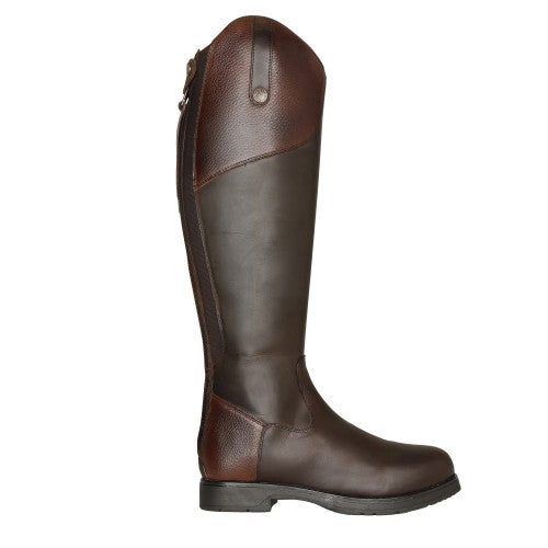 Front - Moretta Unisex Adult Ventura Lite Leather Winter Riding Boots