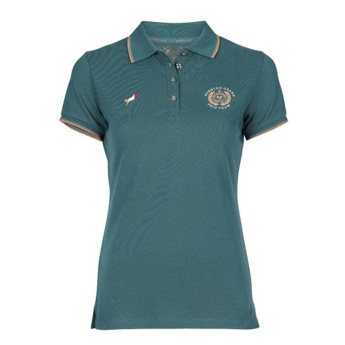 Front - Aubrion Womens/Ladies Team Polo Shirt