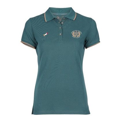 Front - Aubrion Womens/Ladies Team Polo Shirt