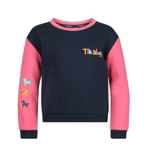 Front - Tikaboo Girls Sweatshirt