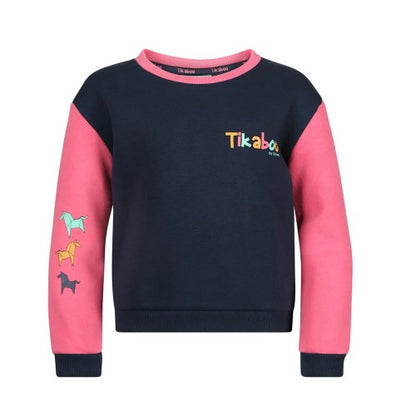 Front - Tikaboo Girls Sweatshirt
