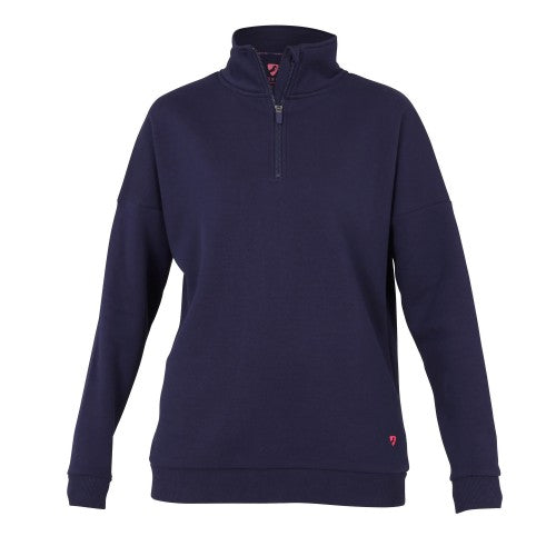 Front - Aubrion Womens/Ladies Serene Half Zip Sweatshirt