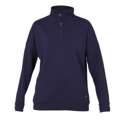 Front - Aubrion Womens/Ladies Serene Half Zip Sweatshirt