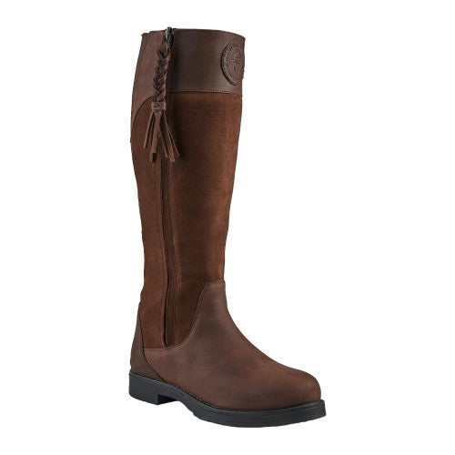 Front - Moretta Childrens/Kids Moretta Varallo Suede Country Boots