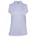 Front - Aubrion Girls Harrow Sleeveless Polo Shirt